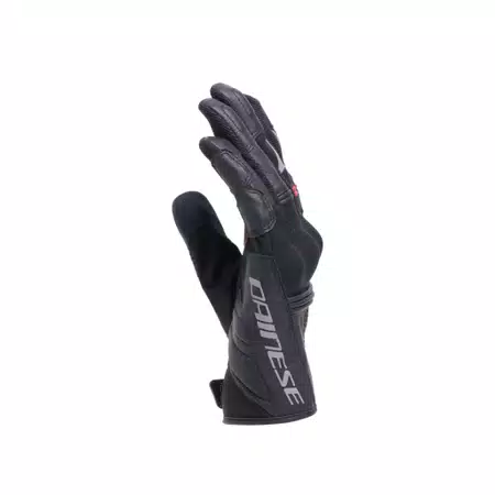 NAMIB - MEN'S MOTORCYCLE TEXTILE GLOVES - BLACK/BLACK - 4
