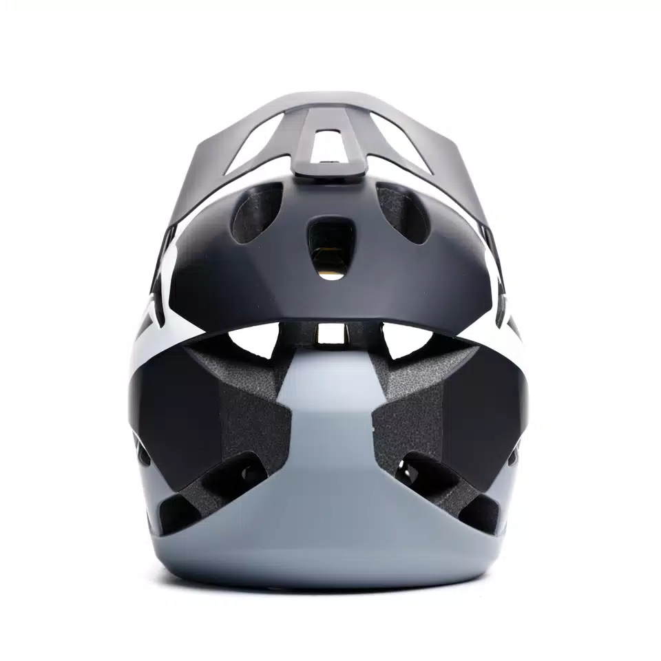 LINEA 01 MIPS EVO - FULL FACE BIKE HELMET - MONO MATT BLACK/RED/NARDO GREY - 5