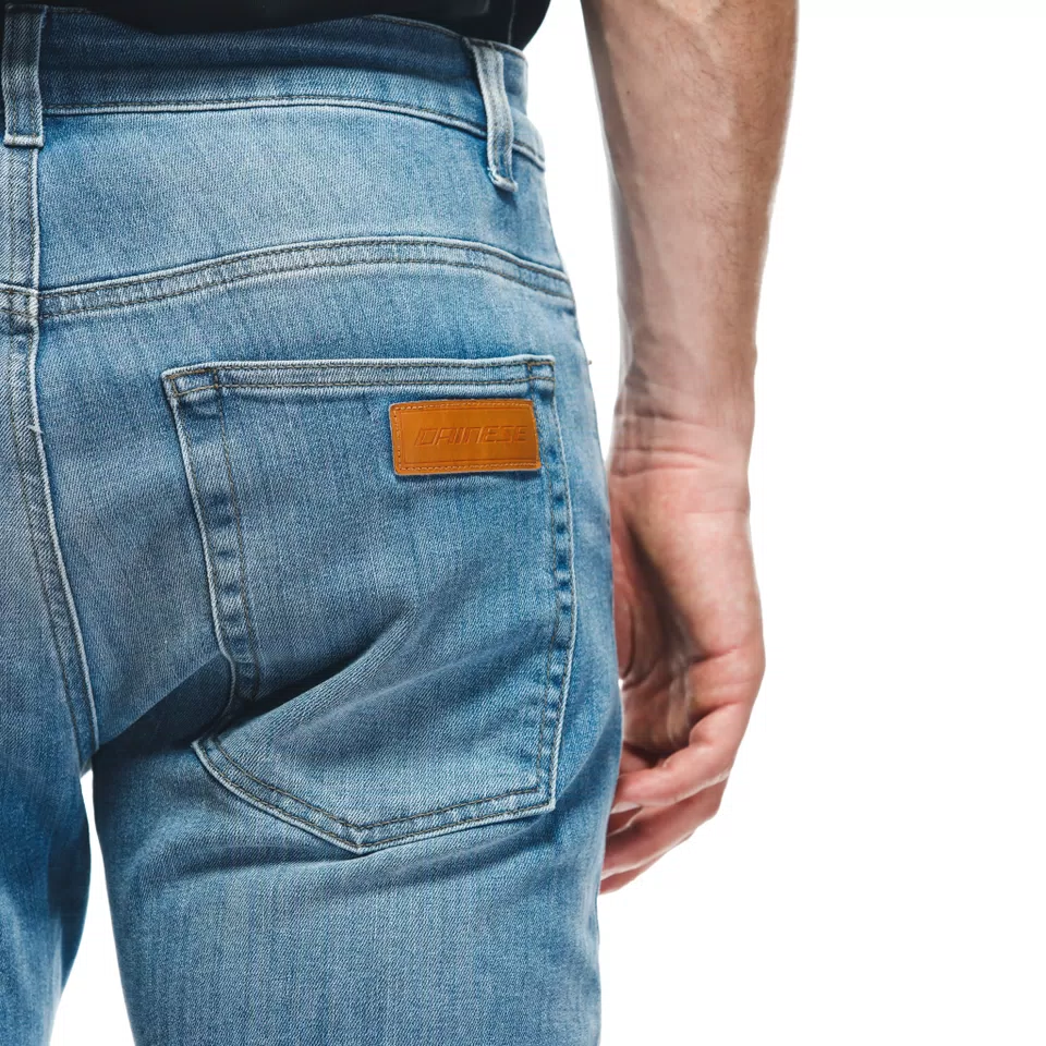 DENIM STONE SLIM TEX PANTS - LIGHT-BLUE - 9