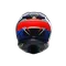 K6 S SLASHCUT BLACK/BLUE/RED - MOTORBIKE FULL FACE HELMET DOT (E2206)