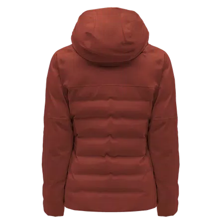 PIUMINO IMPERMEABILE SCI DONNA CON IMBOTTITURA IN PRIMALOFT - CINNAMON - 2