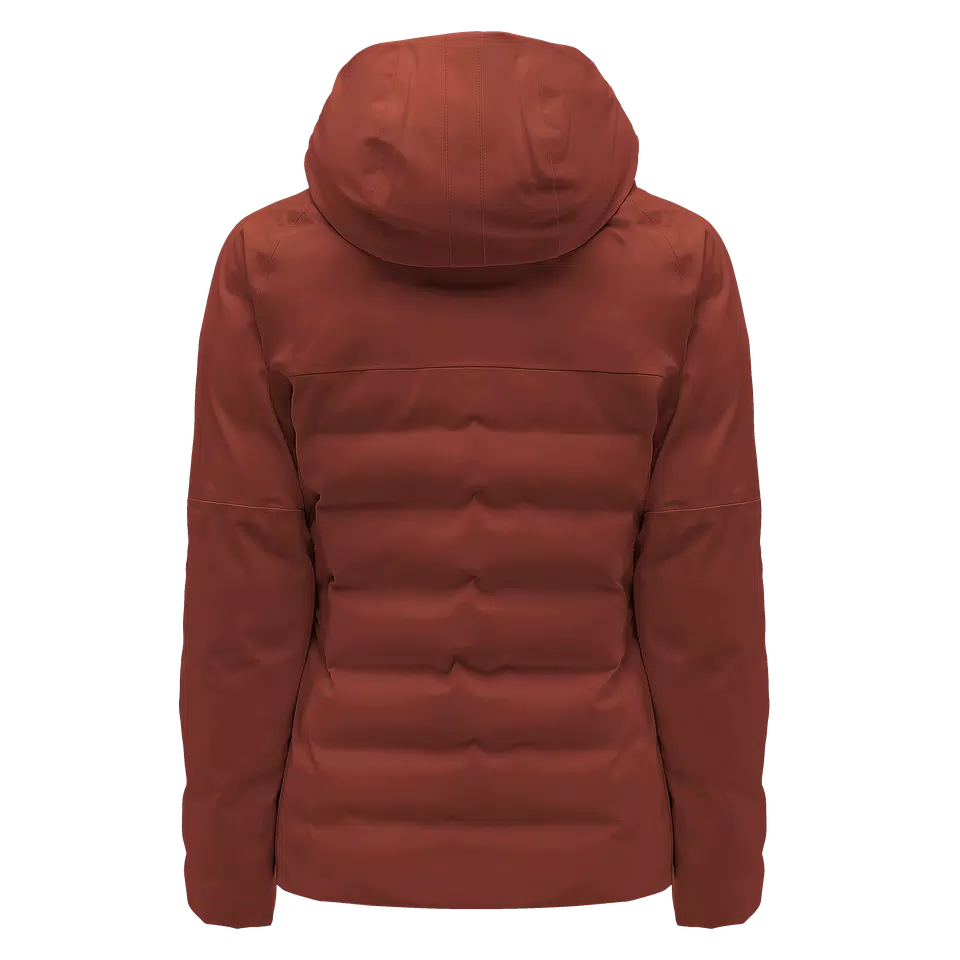 PIUMINO IMPERMEABILE SCI DONNA CON IMBOTTITURA IN PRIMALOFT - CINNAMON - 2