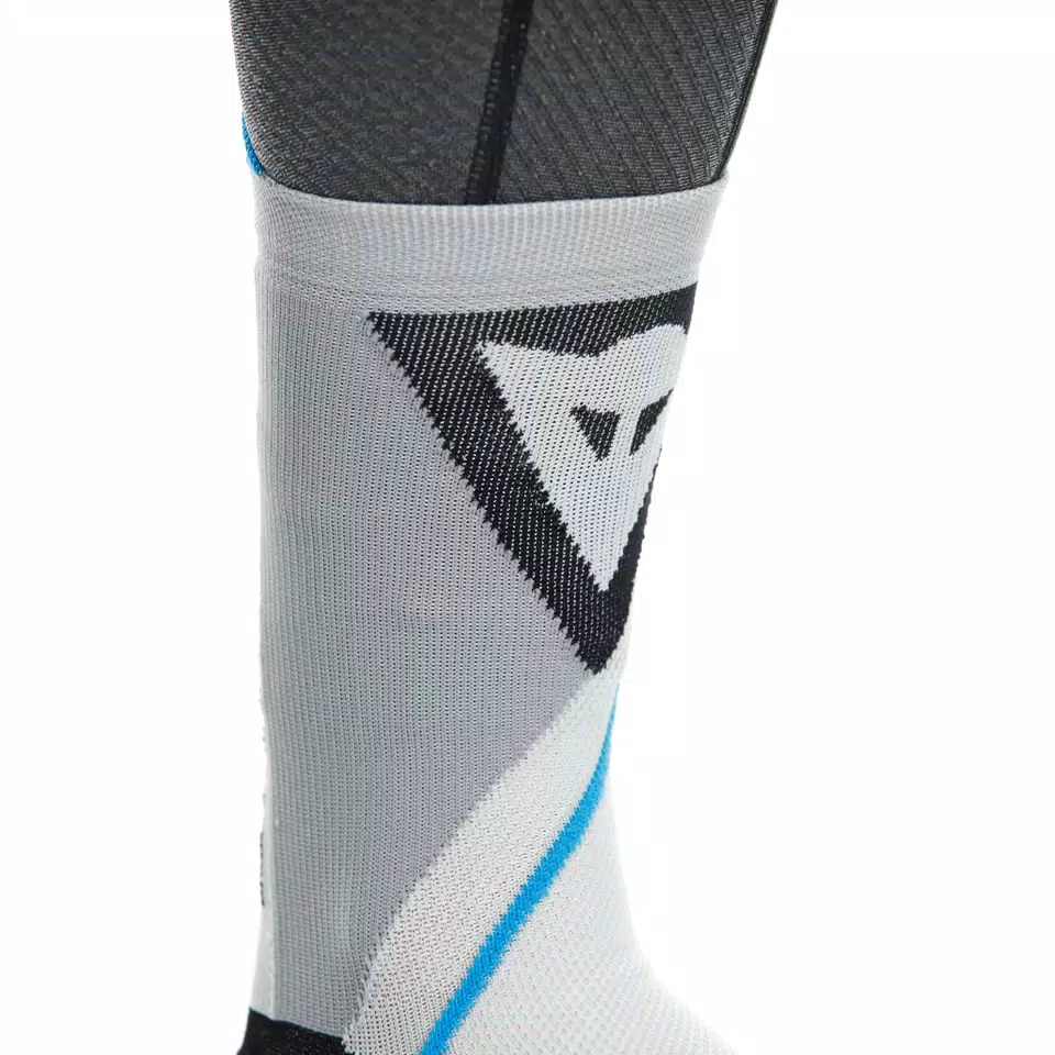 MOTORCYCLE TECHNICAL SOCKS - MID - BLACK/BLUE - 8
