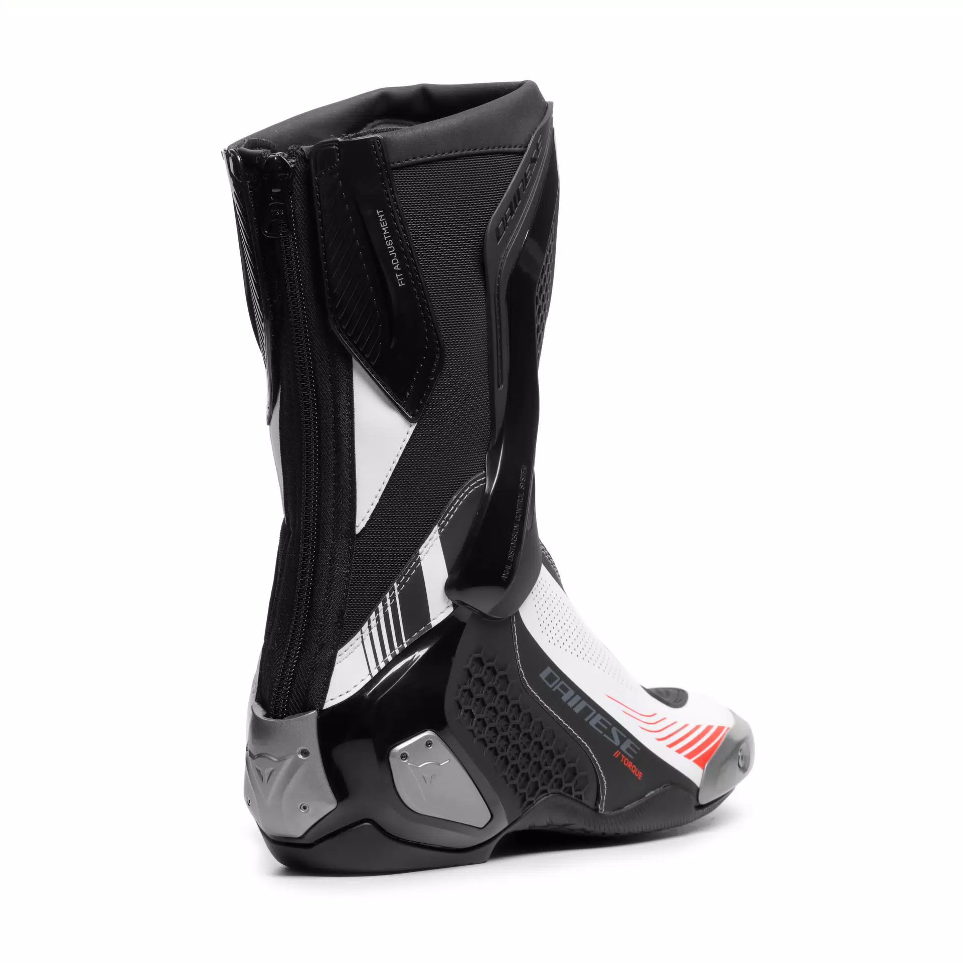 TORQUE 4 AIR - MEN SUMMER RACING AND ROAD BOOTS | BLACK/WHITE/RED