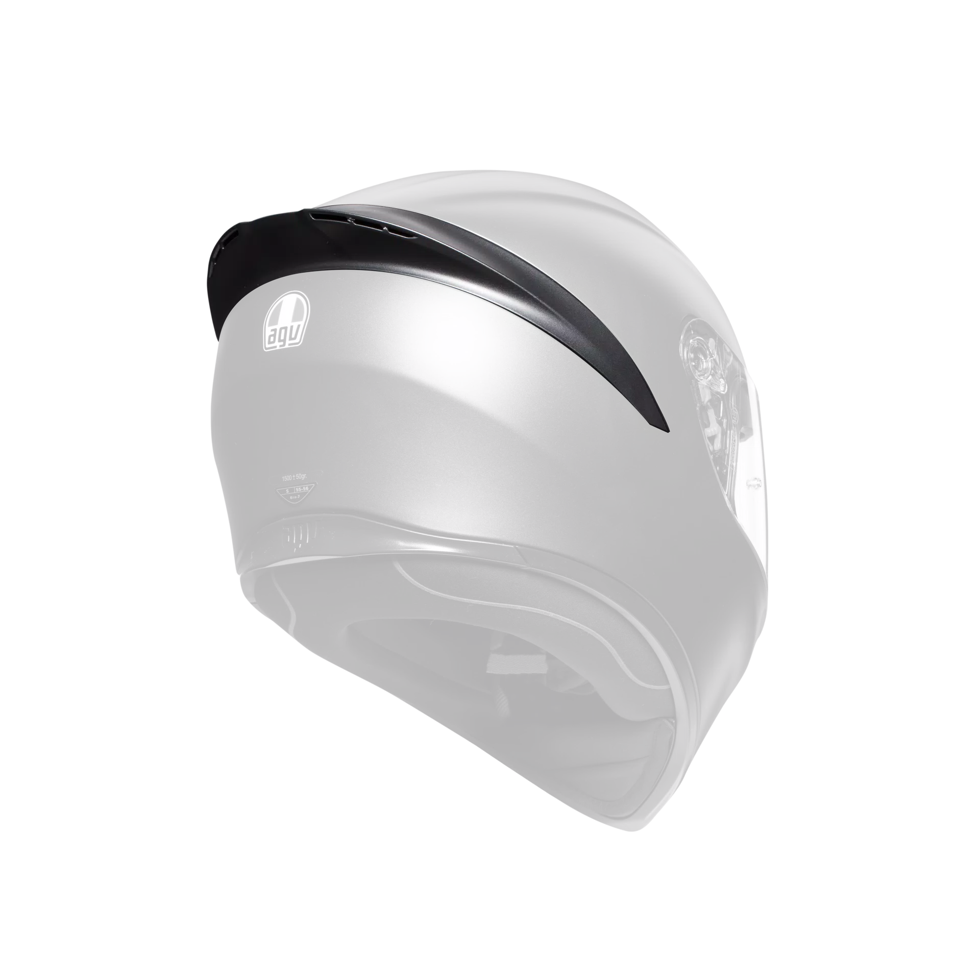 AGV SPOILER K1 - MATT BLACK