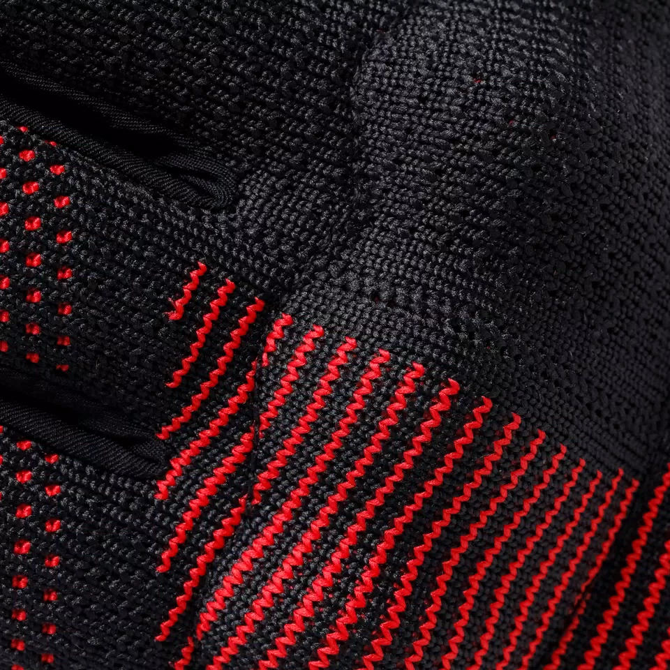 MEN'S KNIT SKI GLOVES  - HIGH-RISK-RED - 5