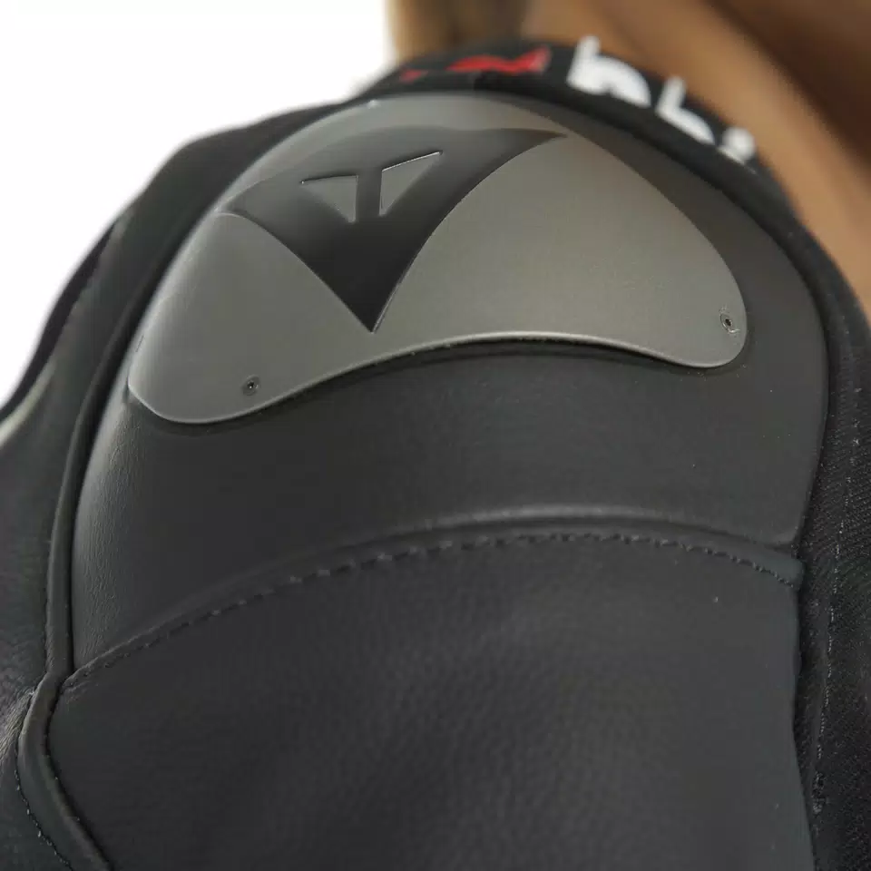 RACING 3 D-AIR LADY LEATHER JACKET - BLACK-MATT/BLACK-MATT/PEARL-WHITE - 6