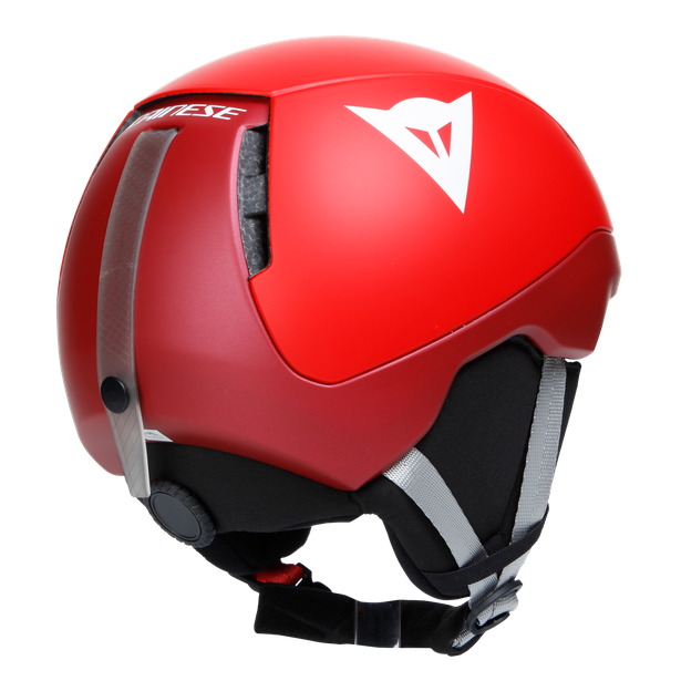 scarabeo-elemento-casco-sci-bambino-metallic-red-white-logo image number 6
