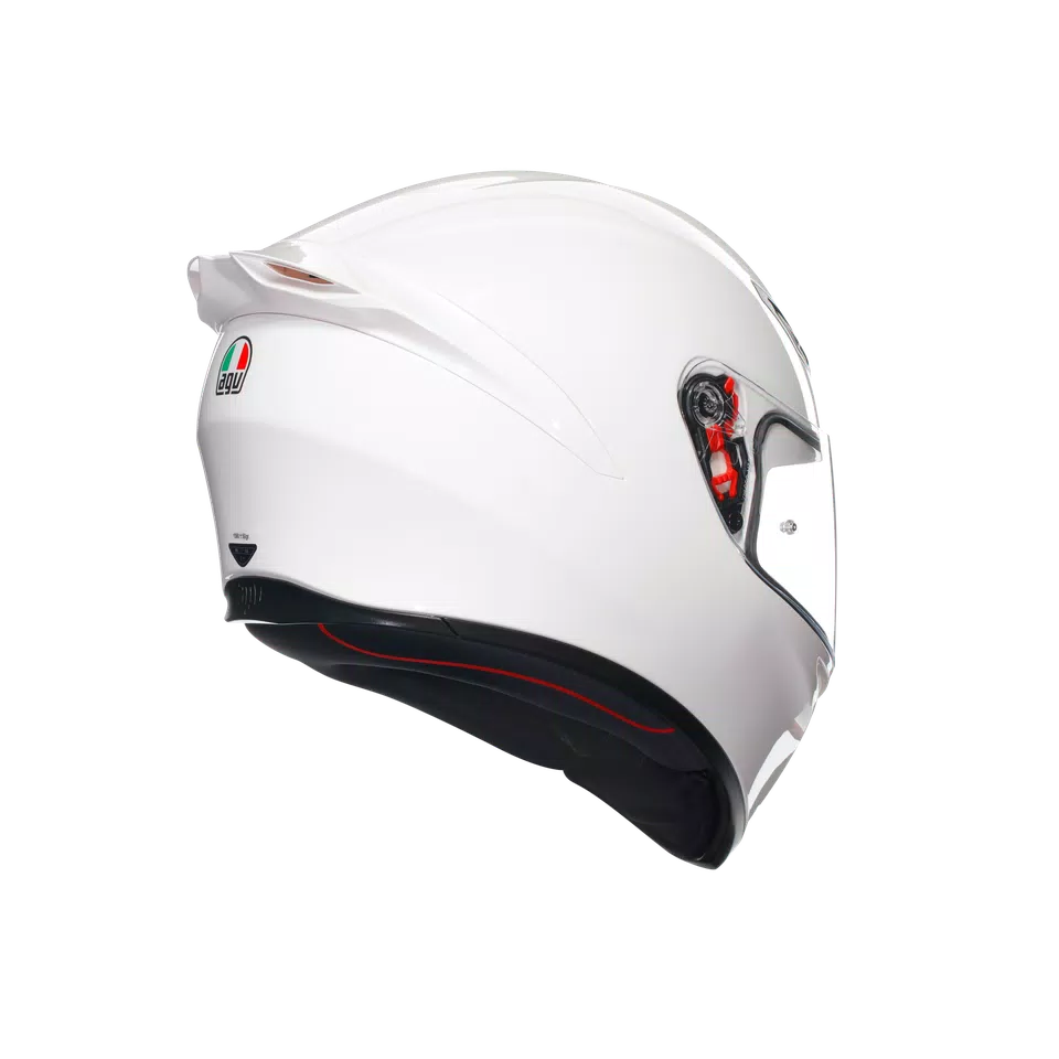 K1 S WHITE - MOTORBIKE FULL FACE HELMET DOT (E2206) -  - 6