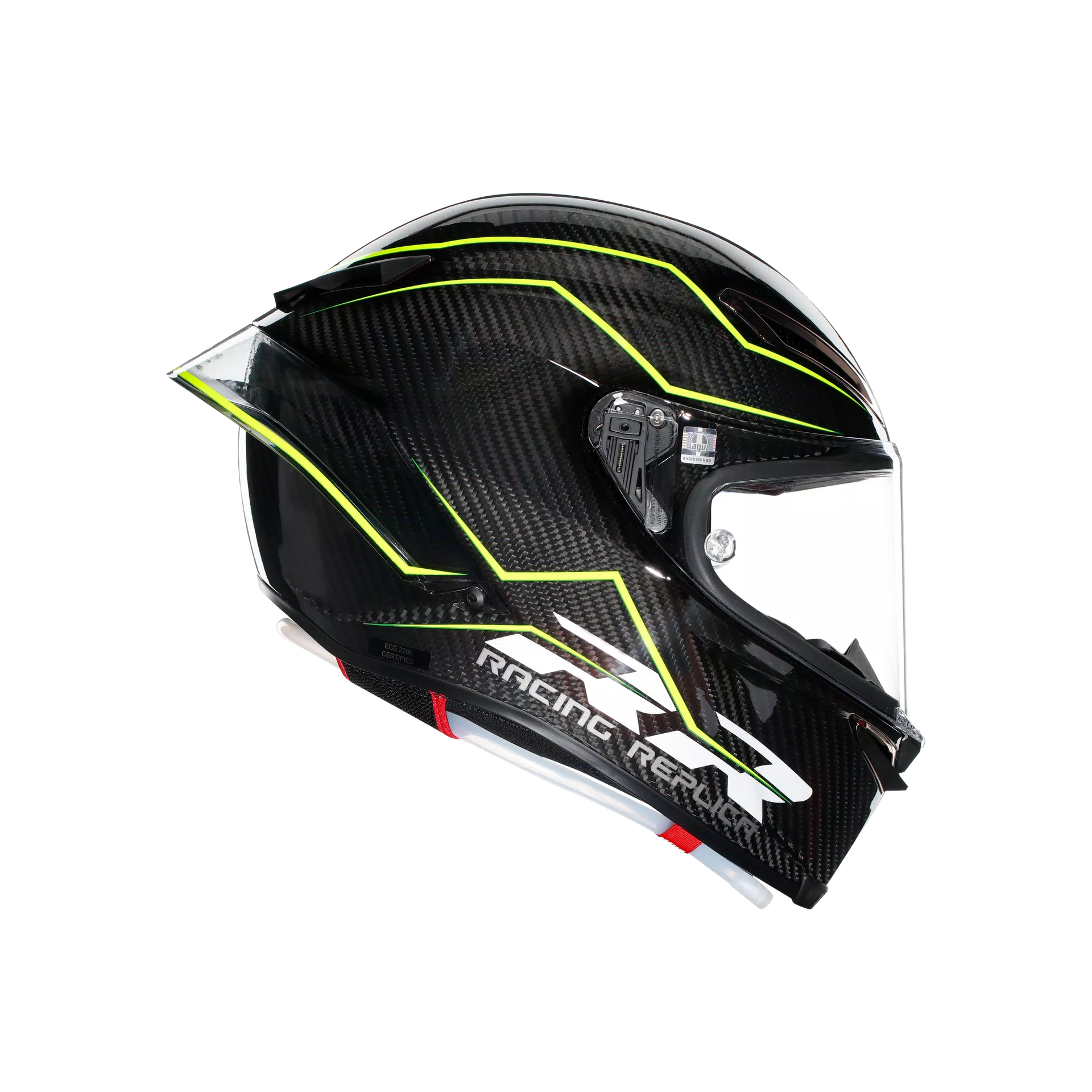 PISTA GP RR PERFORMANTE CARBON/LIME - CASCO MOTO INTEGRAL E2206 DOT
