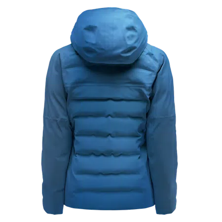 PIUMINO IMPERMEABILE SCI DONNA CON IMBOTTITURA IN PRIMALOFT - DARK-BLUE - 2