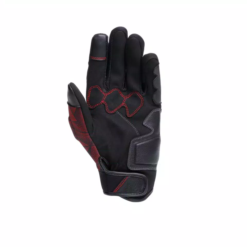 ERMEX - ZOMER MOTORHANDSCHOENEN - BLACK/RED-LAVA - 3