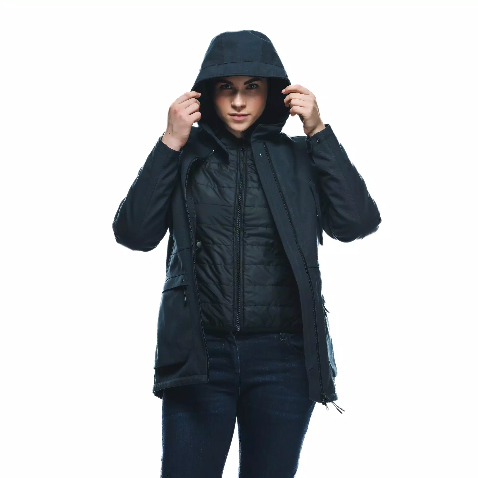 DARSENA ABS&Oslash;LUTESHELL&trade; PRO - MEN'S WATERPROOF MOTORCYCLE PARKA