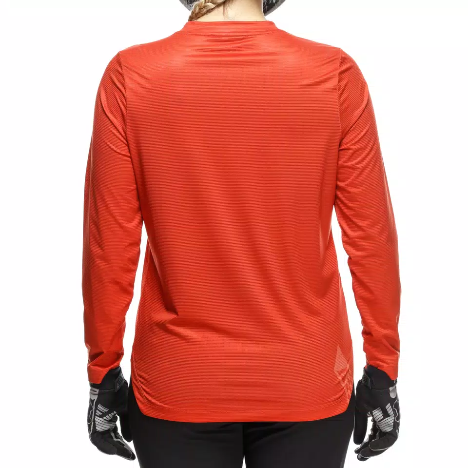 HG AER JERSEY LS - WOMEN'S LONG SLEEVE BIKE T-SHIRT - RED - 6