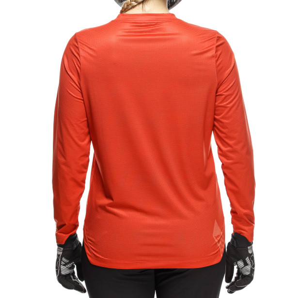 hg-aer-jersey-ls-maglia-bici-maniche-lunghe-donna-red image number 5