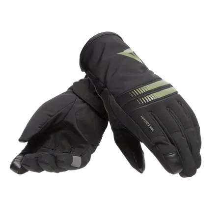 PLAZA 3 LADY D-DRY® GLOVES - BLACK/BRONZE-GREEN - 5
