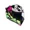 K1 S PUNKPULSE BLACK/PURPLE/LIME - MOTORBIKE FULL FACE HELMET DOT (E2206)