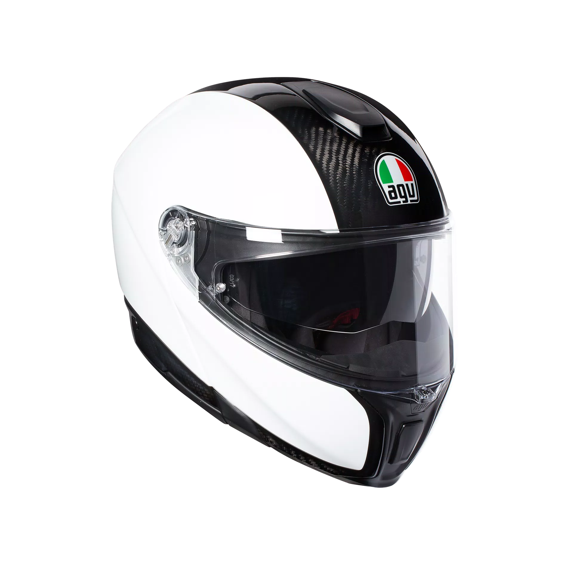 SPORTMODULAR CARBON/WHITE - MOTORRAD MODULARHELM E2205