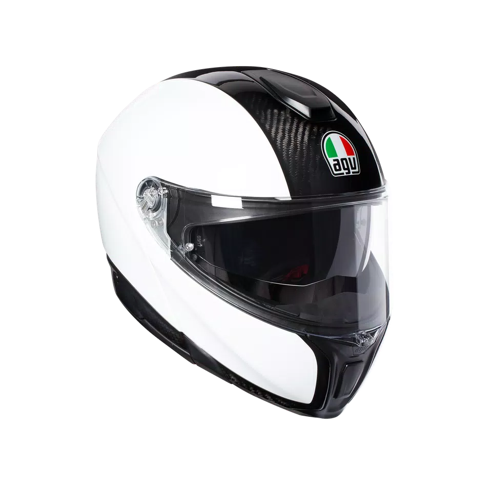 SPORTMODULAR CARBON/WHITE - MOTORRAD MODULARHELM E2205 -  - 1