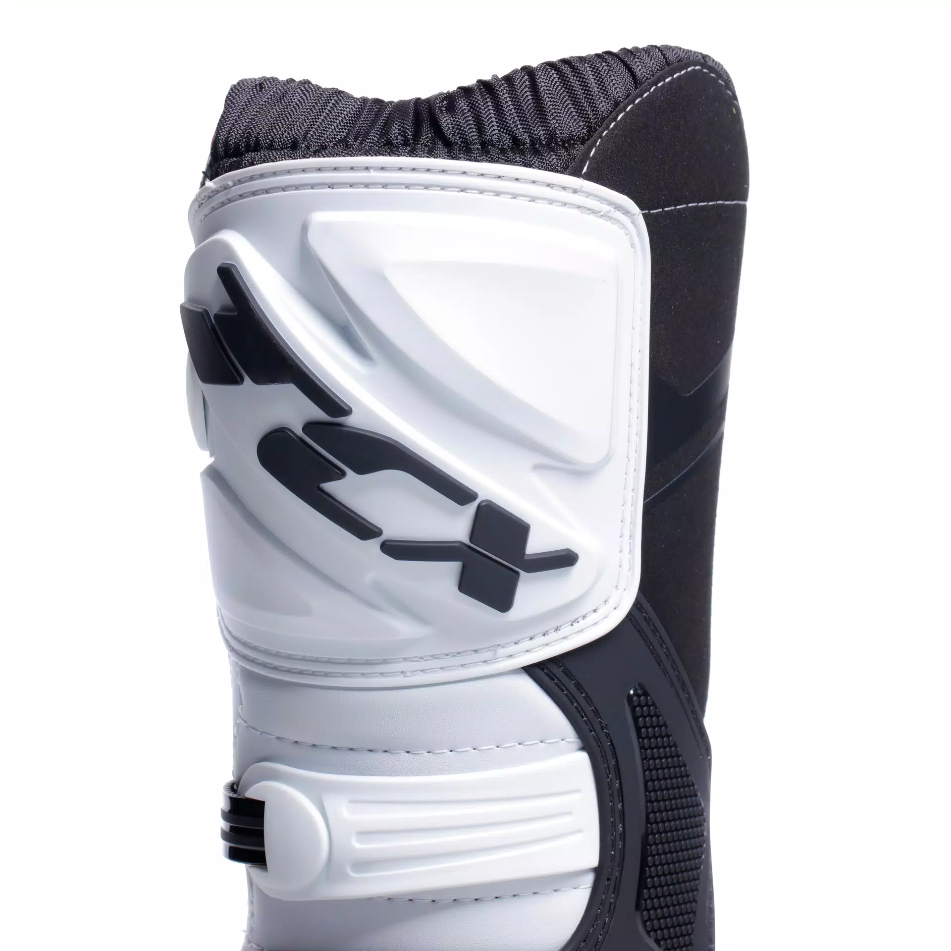 X-BLAST MEN'S MOTORCYCLE BOOTS - BLACK/WHITE/RED