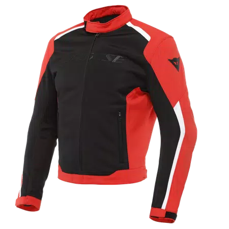 HYDRAFLUX 2 AIR D-DRY® - MEN'S WATERPROOF MOTORCYCLE JACKET - BLACK/LAVA-RED - 1