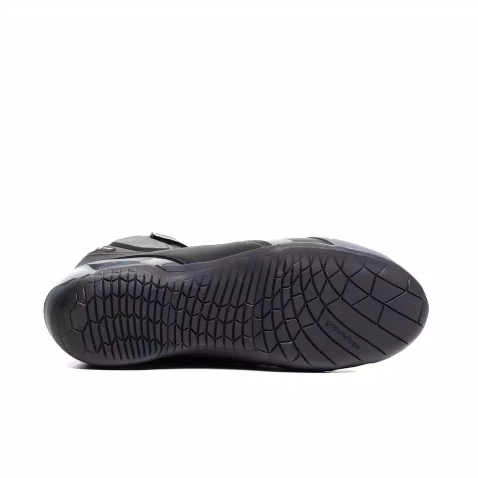 HERIAN D-WP - WATERPROOF MOTORCYCLE SHOES - BLACK/WHITE/YELLOW-FLUO - 4