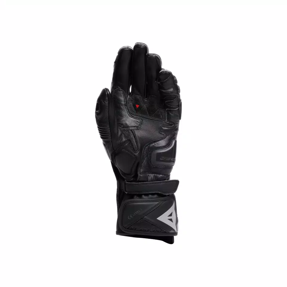FIERO - GANTS DE MOTO RACING EN CUIR - BLACK/ANTHRACITE - 3