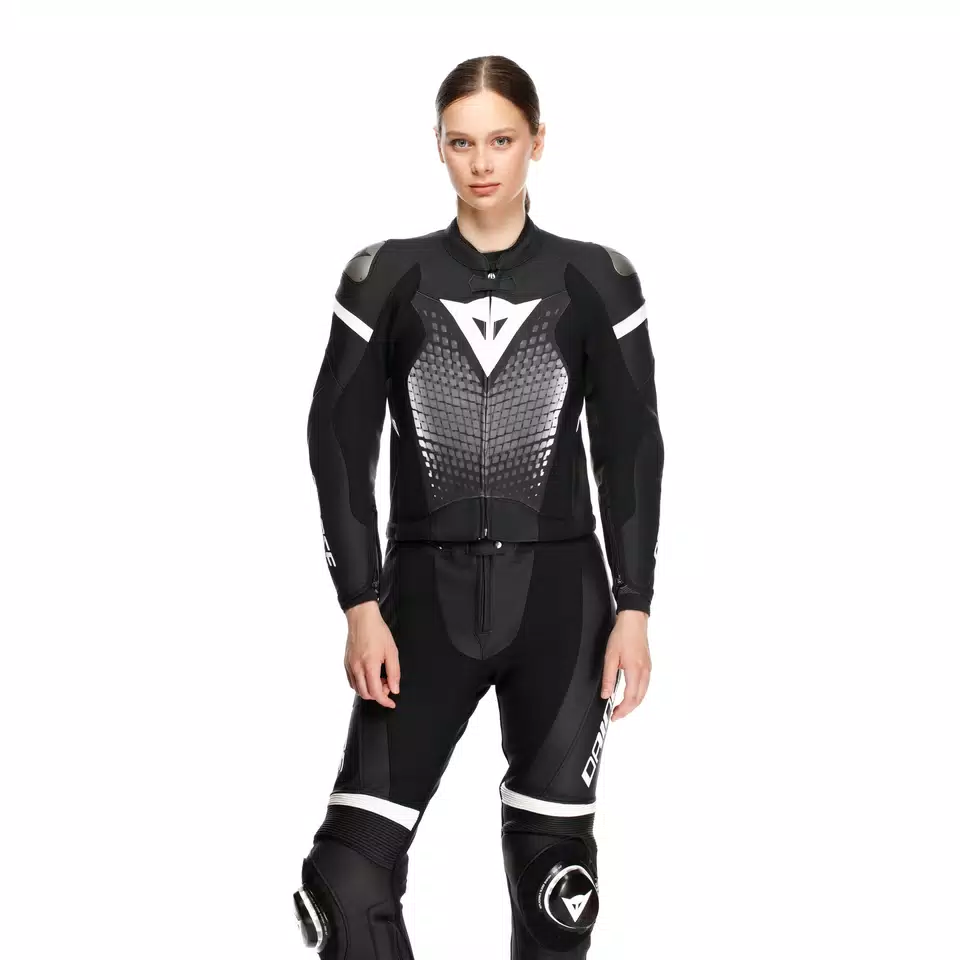 FULMINEA - ZWEITEILIGER LEDERANZUG DAMEN - BLACK/WHITE - 5