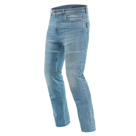 DENIM STONE SLIM - MEN'S MOTORCYCLE JEANS - LIGHT-BLUE - 1