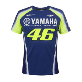 YAMAHA VR46 T-SHIRT BLUE-ROYAL-YAMAHA