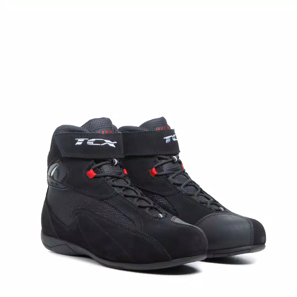 PULSE MOTORRADSCHUHE HERREN- SCHWARZ -  - 1