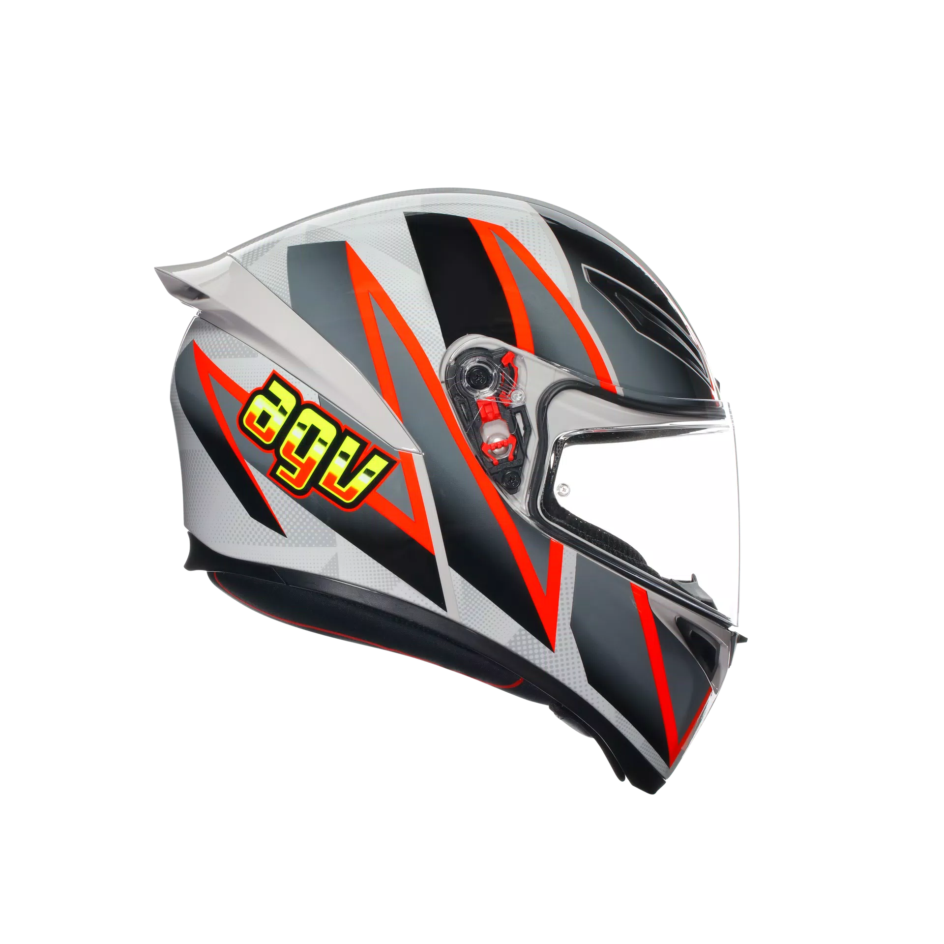 K1 S DOT(E2206) - BLIPPER GREY/RED