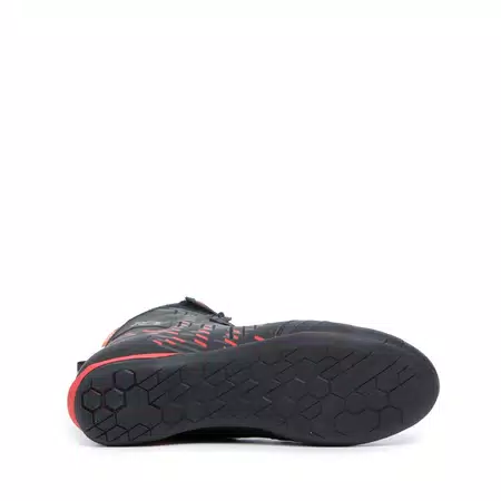 R04D WP WASSERFESTE MOTORRADSCHUHE HERREN - SCHWARZ/ROT -  - 4
