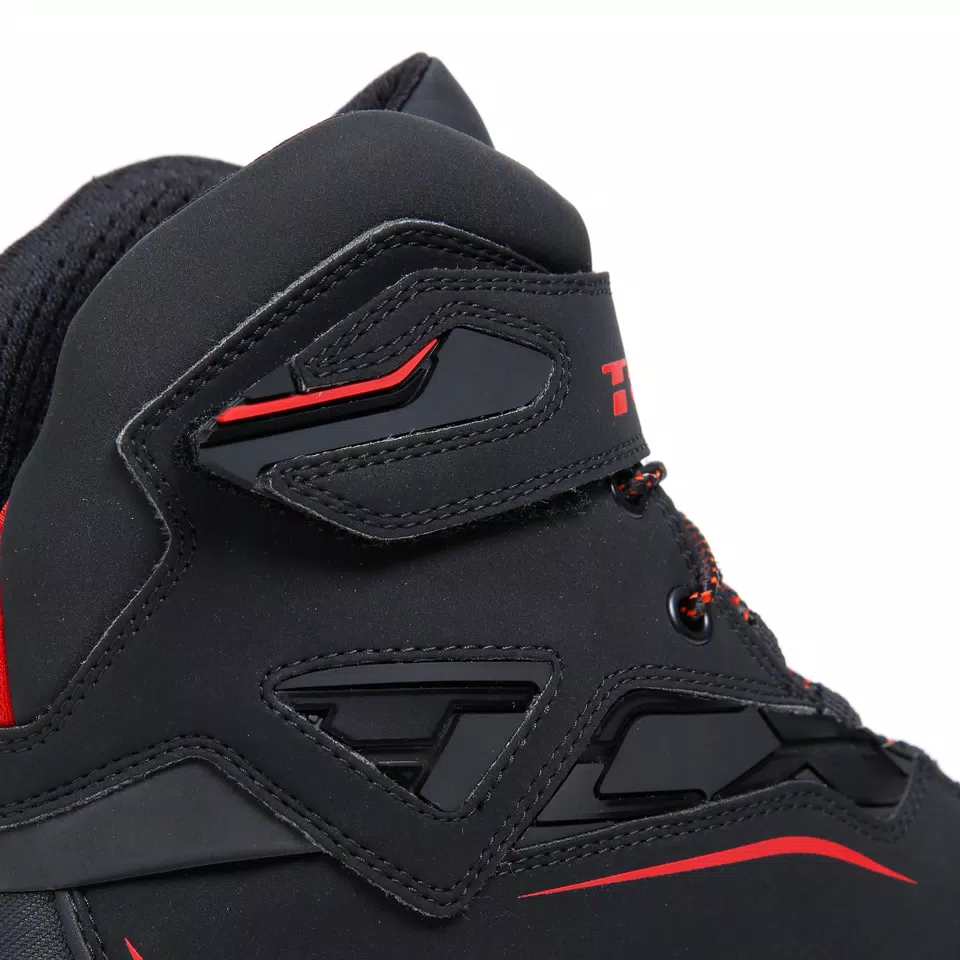 ZETA WP WASSERFESTE MOTORRADSCHUHE - SCHWARZ/ROT -  - 9