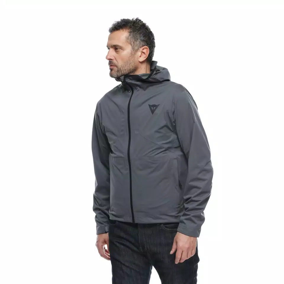 OMNIA - RAINPROOF AND WINDPROOF MOTORCYCLE SHELL - IRON-GATE - 8