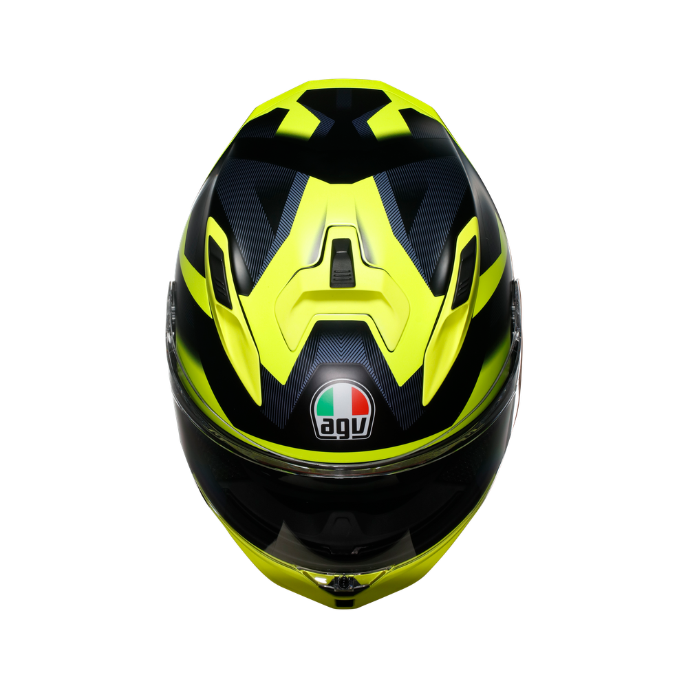 k7-agv-e2206-mplk-glimpse-matt-black-yellow-fluo image number 6