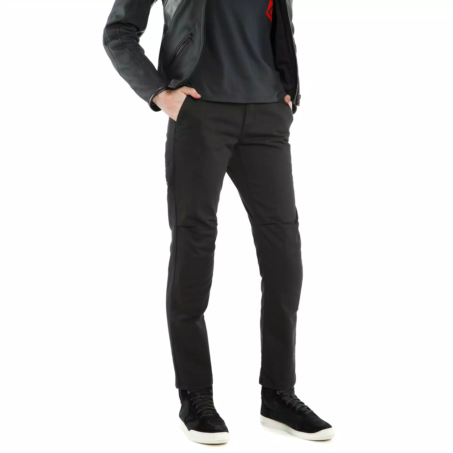 CHINOS - DAMES MOTORFIETS BROEK IN STOF