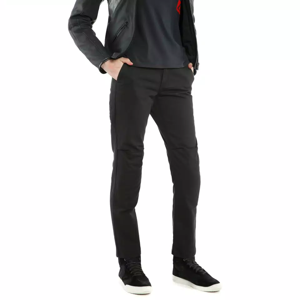 CHINOS - DAMES MOTORFIETS BROEK IN STOF -  - 5