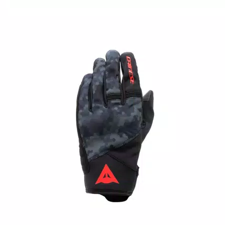 INTREPYD - MOTORCYCLE GLOVES - BLACK/GREY-CAMO - 1