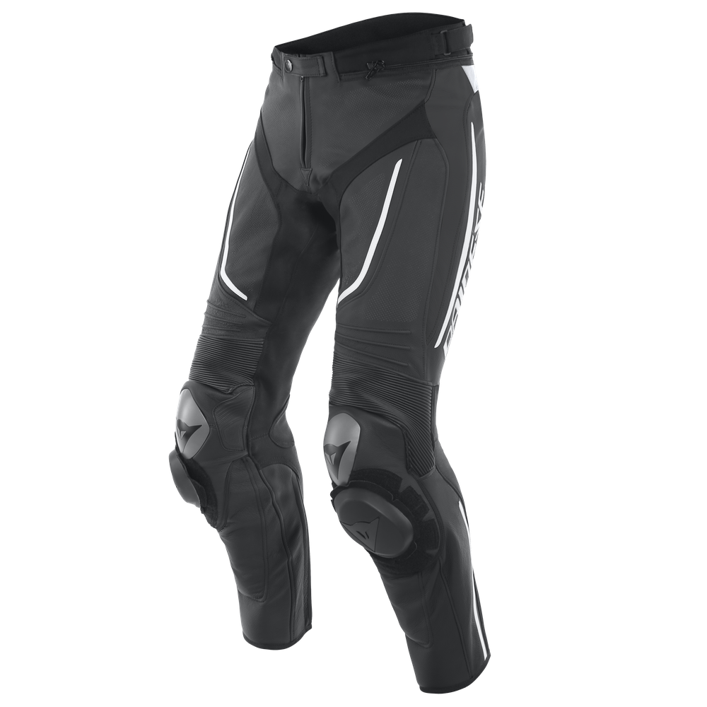 Pantalones piel perforada moto Alpha Sport Strada Dainese