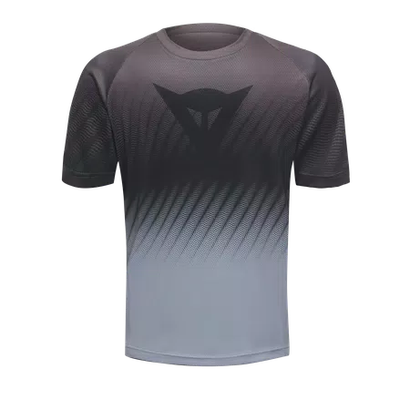 SCARABEO JERSEY SS - SHORT SLEEVE BIKE SHIRT FOR KIDS - BLACK/DARK-GRAY - 1