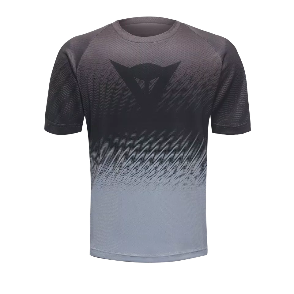 SCARABEO JERSEY SS - SHORT SLEEVE BIKE SHIRT FOR KIDS - BLACK/DARK-GRAY - 1