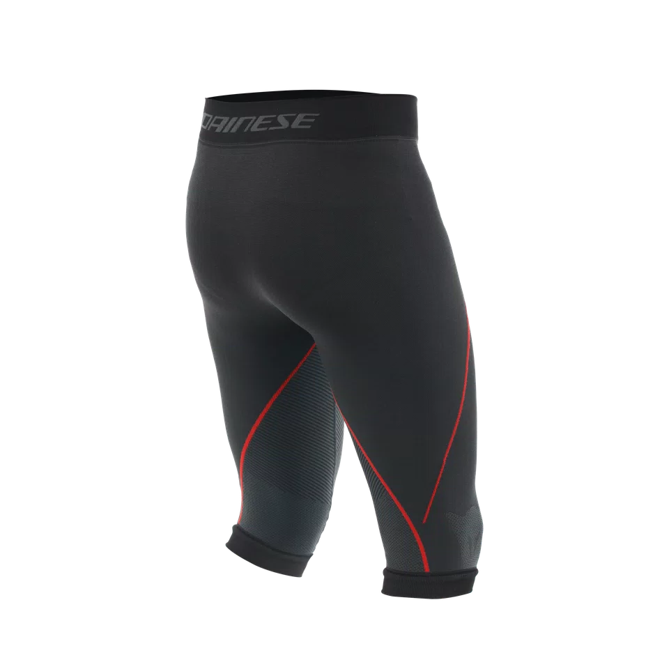 MEN S SKI THERMAL BASE LAYER 3 4 PANTS BLACK RED Dainese