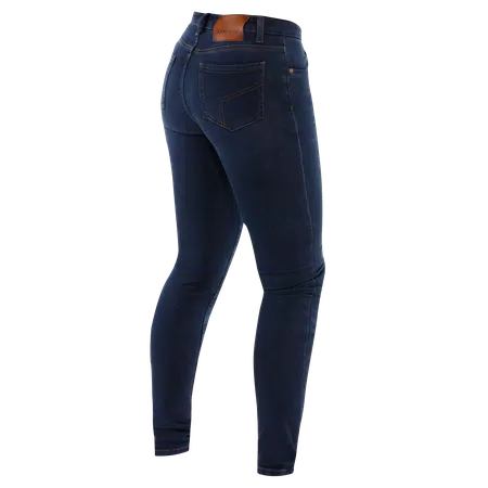 DENIM SKINNY - PANTALON MOTO FEMME - BLUE - 2