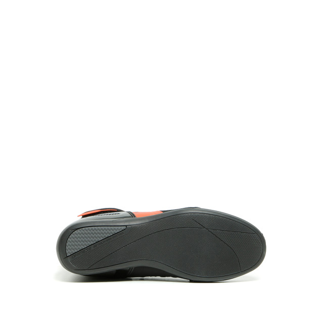 ENERGYCA AIR SHOES BLACK/FLUO-RED- Leather