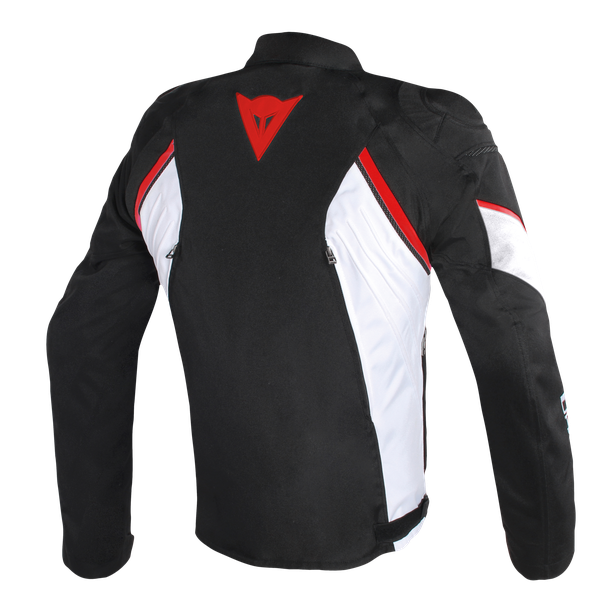 avro-d2-tex-jacket-black-white-red image number 1