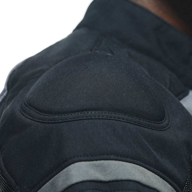 air-fast-tex-giacca-moto-estiva-in-tessuto-uomo-black-gray-gray image number 7