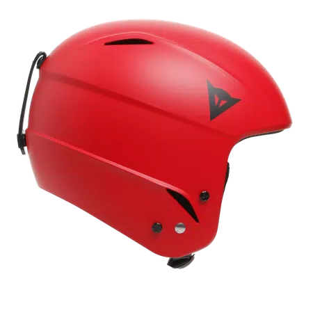KID'S SCARABEO R001 ABS SKI HELMET - FIRE-RED - 5