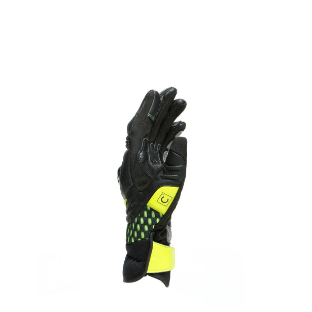 carbon-3-short-gloves-black-charcoal-gray-fluo-yellow image number 1
