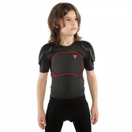 SCARABEO PRO - BESCHERMEND T-SHIRT VOOR KINDEREN VOOR FIETSEN - BLACK - 4
